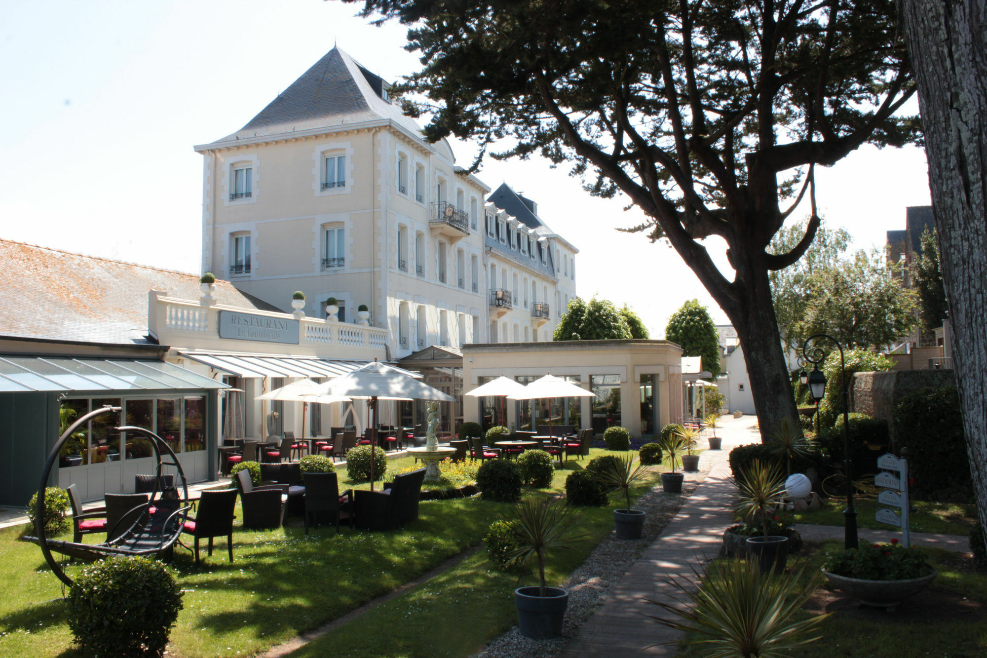 Grand Hôtel de Courtoisville - Piscine&Spa, The Originals Relais  Saint-Malo Exterior foto
